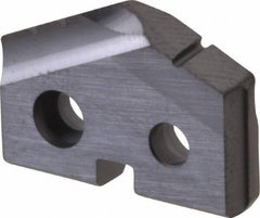 Allied Machine and Engineering - 51/64" Diam x 5/32" Thick, Seat Code 1, 132° Included Angle Spade Drill Insert - TiAlN Coated, Cobalt, Grade Super Cobalt, Series T-A - Americas Industrial Supply