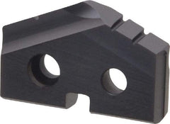 Allied Machine and Engineering - 55/64" Diam x 5/32" Thick, Seat Code 1, 132° Included Angle Spade Drill Insert - TiAlN Coated, Cobalt, Grade Super Cobalt, Series T-A - Americas Industrial Supply