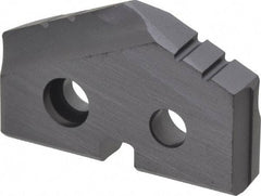 Allied Machine and Engineering - 57/64" Diam x 5/32" Thick, Seat Code 1, 132° Included Angle Spade Drill Insert - TiAlN Coated, Cobalt, Grade Super Cobalt, Series T-A - Americas Industrial Supply
