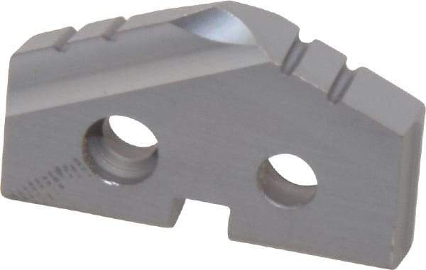 Allied Machine and Engineering - 59/64" Diam x 5/32" Thick, Seat Code 1, 132° Included Angle Spade Drill Insert - TiCN Coated, Cobalt, Grade Super Cobalt, Series T-A - Americas Industrial Supply