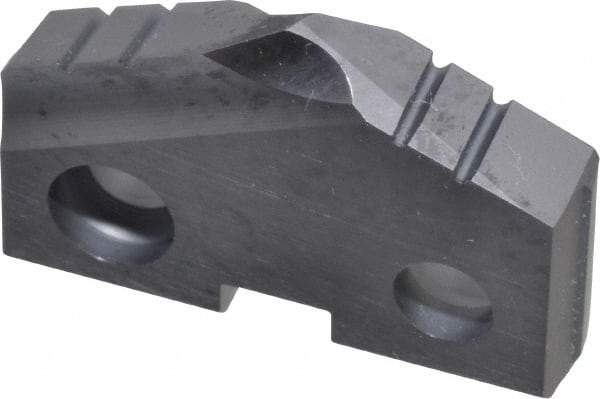 Allied Machine and Engineering - 31/32" Diam x 3/16" Thick, Seat Code 2, 132° Included Angle Spade Drill Insert - TiAlN Coated, Cobalt, Grade Super Cobalt, Series T-A - Americas Industrial Supply