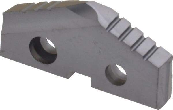 Allied Machine and Engineering - 1-1/4" Diam x 3/16" Thick, Seat Code 2, 132° Included Angle Spade Drill Insert - TiAlN Coated, Cobalt, Grade Super Cobalt, Series T-A - Americas Industrial Supply