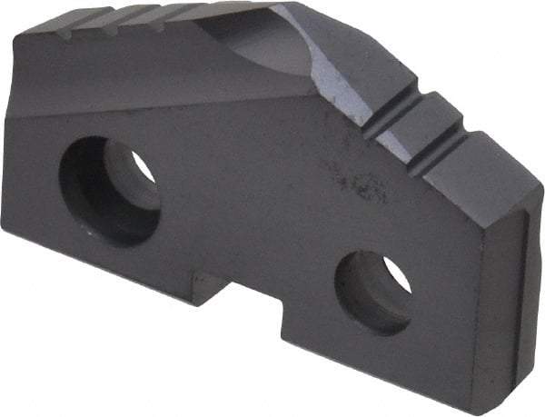 Allied Machine and Engineering - 1-3/64" Diam x 3/16" Thick, Seat Code 2, 132° Included Angle Spade Drill Insert - TiAlN Coated, Cobalt, Grade Super Cobalt, Series T-A - Americas Industrial Supply
