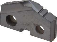 Allied Machine and Engineering - 1-1/32" Diam x 3/16" Thick, Seat Code 2, 132° Included Angle Spade Drill Insert - TiCN Coated, Cobalt, Grade Super Cobalt, Series T-A - Americas Industrial Supply