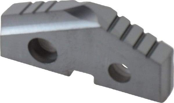 Allied Machine and Engineering - 1-7/32" Diam x 3/16" Thick, Seat Code 2, 132° Included Angle Spade Drill Insert - TiCN Coated, Cobalt, Grade Super Cobalt, Series T-A - Americas Industrial Supply