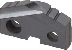 Allied Machine and Engineering - 63/64" Diam x 3/16" Thick, Seat Code 2, 132° Included Angle Spade Drill Insert - TiCN Coated, Cobalt, Grade Super Cobalt, Series T-A - Americas Industrial Supply