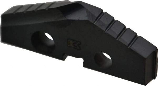 Allied Machine and Engineering - 25/64" Diam x 3/32" Thick, Seat Code Y, 132° Included Angle Spade Drill Insert - TiAlN Coated, Cobalt, Grade Super Cobalt, Series T-A - Americas Industrial Supply