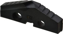 Allied Machine and Engineering - 25/64" Diam x 3/32" Thick, Seat Code Y, 132° Included Angle Spade Drill Insert - TiAlN Coated, Cobalt, Grade Super Cobalt, Series T-A - Americas Industrial Supply