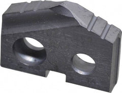 Allied Machine and Engineering - 29/64" Diam x 3/32" Thick, Seat Code Z, 132° Included Angle Spade Drill Insert - TiAlN Coated, Cobalt, Grade Super Cobalt, Series T-A - Americas Industrial Supply