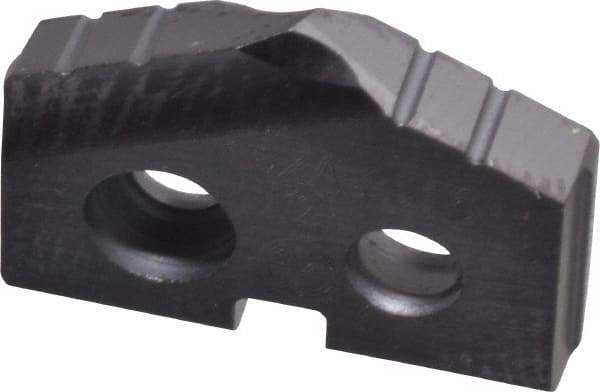 Allied Machine and Engineering - 1/2" Diam x 3/32" Thick, Seat Code Z, 132° Included Angle Spade Drill Insert - TiAlN Coated, Cobalt, Grade Super Cobalt, Series T-A - Americas Industrial Supply