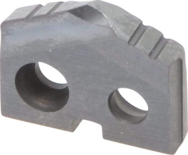 Allied Machine and Engineering - 7/16" Diam x 3/32" Thick, Seat Code Z, 132° Included Angle Spade Drill Insert - TiCN Coated, Cobalt, Grade Super Cobalt, Series T-A - Americas Industrial Supply