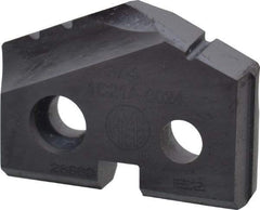 Allied Machine and Engineering - 3/4" Diam x 5/32" Thick, Seat Code 1, 132° Included Angle Spade Drill Insert - TiAlN Coated, Carbide, Grade K20, Series T-A - Americas Industrial Supply