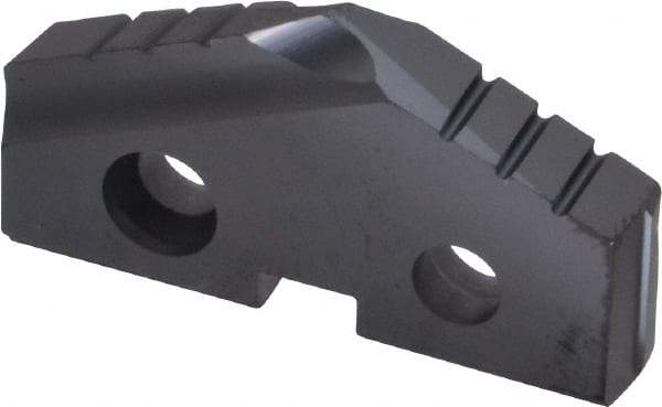 Allied Machine and Engineering - 1-3/16" Diam x 3/16" Thick, Seat Code 2, 132° Included Angle Spade Drill Insert - TiAlN Coated, Carbide, Grade K20, Series T-A - Americas Industrial Supply