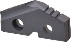 Allied Machine and Engineering - 1-1/4" Diam x 3/16" Thick, Seat Code 2, 132° Included Angle Spade Drill Insert - TiAlN Coated, Carbide, Grade K20, Series T-A - Americas Industrial Supply