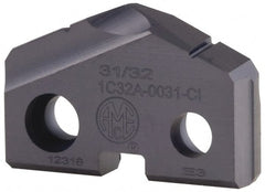 Allied Machine and Engineering - 13mm Diam 132° Seat Size 0 Spade Drill Insert - Americas Industrial Supply