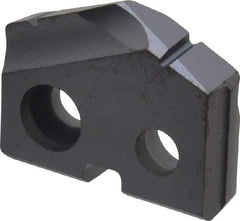 Allied Machine and Engineering - 35/64" Diam x 1/8" Thick, Seat Code 0, 132° Included Angle Spade Drill Insert - TiAlN Coated, Carbide, Grade P40, Series T-A - Americas Industrial Supply