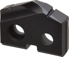Allied Machine and Engineering - 9/16" Diam x 1/8" Thick, Seat Code 0, 132° Included Angle Spade Drill Insert - TiAlN Coated, Carbide, Grade P40, Series T-A - Americas Industrial Supply