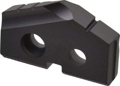 Allied Machine and Engineering - 11/16" Diam x 1/8" Thick, Seat Code 0, 132° Included Angle Spade Drill Insert - TiAlN Coated, Carbide, Grade P40, Series T-A - Americas Industrial Supply