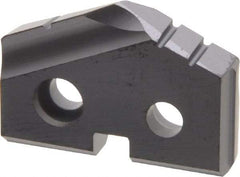 Allied Machine and Engineering - 13/16" Diam x 5/32" Thick, Seat Code 1, 132° Included Angle Spade Drill Insert - TiAlN Coated, Carbide, Grade P40, Series T-A - Americas Industrial Supply