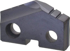Allied Machine and Engineering - 31/32" Diam x 3/16" Thick, Seat Code 2, 132° Included Angle Spade Drill Insert - TiAlN Coated, Carbide, Grade P40, Series T-A - Americas Industrial Supply