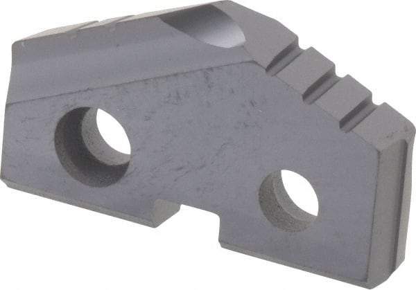 Allied Machine and Engineering - 1-3/32" Diam x 3/16" Thick, Seat Code 2, 132° Included Angle Spade Drill Insert - TiAlN Coated, Carbide, Grade P40, Series T-A - Americas Industrial Supply
