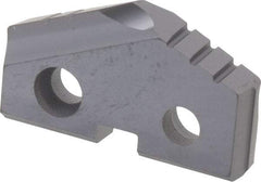 Allied Machine and Engineering - 1-3/32" Diam x 3/16" Thick, Seat Code 2, 132° Included Angle Spade Drill Insert - TiAlN Coated, Carbide, Grade P40, Series T-A - Americas Industrial Supply