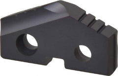 Allied Machine and Engineering - 1-1/8" Diam x 3/16" Thick, Seat Code 2, 132° Included Angle Spade Drill Insert - TiAlN Coated, Carbide, Grade P40, Series T-A - Americas Industrial Supply