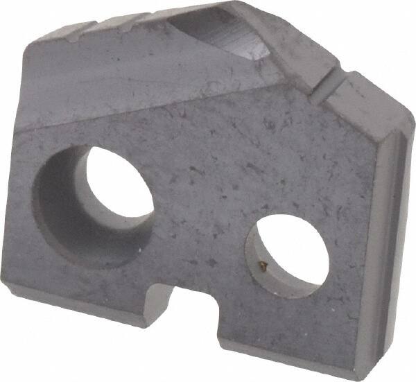 Allied Machine and Engineering - 13/32" Diam x 3/32" Thick, Seat Code Y, 132° Included Angle Spade Drill Insert - TiAlN Coated, Carbide, Grade P40, Series T-A - Americas Industrial Supply