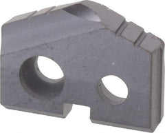 Allied Machine and Engineering - 15/32" Diam x 3/32" Thick, Seat Code Z, 132° Included Angle Spade Drill Insert - TiAlN Coated, Carbide, Grade P40, Series T-A - Americas Industrial Supply