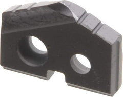 Allied Machine and Engineering - 1/2" Diam x 3/32" Thick, Seat Code Z, 132° Included Angle Spade Drill Insert - TiAlN Coated, Carbide, Grade P40, Series T-A - Americas Industrial Supply