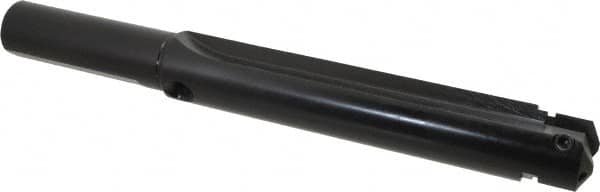 Allied Machine and Engineering - Series C, 1-1/2 to 2-3/8" Diam, 1-1/4" Diam Straight Shank, Straight Flute Spade Drill - 8-1/2" Max Depth, 9-1/2" Body Length, 12-1/2" OAL, Standard Length, Through Coolant - Americas Industrial Supply