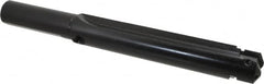 Allied Machine and Engineering - Series C, 1-1/2 to 2-3/8" Diam, 1-1/4" Diam Straight Shank, Straight Flute Spade Drill - 8-1/2" Max Depth, 9-1/2" Body Length, 12-1/2" OAL, Standard Length, Through Coolant - Americas Industrial Supply