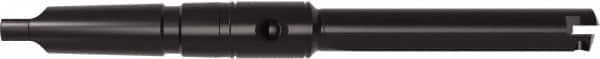 Allied Machine and Engineering - Series E, 2-1/2 to 3-3/8" Diam, 5MT Taper Shank, Straight Flute Spade Drill - 20" Max Depth, 23-5/8" Body Length, 28-7/16" OAL, Long Length, Through Coolant - Americas Industrial Supply