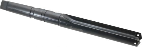Allied Machine and Engineering - Series 3, 1-13/32 to 1-7/8" Diam, 4MT Taper Shank, Straight Flute Spade Drill - 6-1/2" Max Depth, 9-7/8" Body Length, 14-5/16" OAL, Intermediate Length, Through Coolant - Americas Industrial Supply