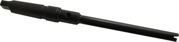 Allied Machine and Engineering - Series 1, 45/64 to 15/16" Diam, 4MT Taper Shank, Straight Flute Spade Drill - 6-3/4" Max Depth, 9-43/64" Body Length, 14-5/32" OAL, Standard Length, Through Coolant - Americas Industrial Supply