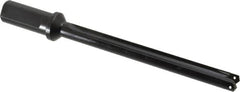 Allied Machine and Engineering - Series 1, 45/64 to 15/16" Diam, 1" Diam Straight Shank with Flange, Straight Flute Spade Drill - 6-5/8" Max Depth, 8-15/64" Body Length, 10-3/8" OAL, Standard Length, Through Coolant - Americas Industrial Supply