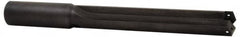 Allied Machine and Engineering - Series 4, 1-29/32 to 2-9/16" Diam, 1-1/2" Diam Straight Shank, Straight Flute Spade Drill - 16-5/8" Max Depth, 18-3/16" Body Length, 22" OAL, Extended Length, Through Coolant - Americas Industrial Supply