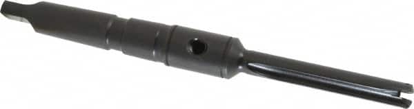 Allied Machine and Engineering - Series Z, 7/16 to 1/2" Diam, 2MT Taper Shank, Straight Flute Spade Drill - 2-3/8" Max Depth, 4-19/32" Body Length, 7-7/16" OAL, Standard Length, Through Coolant - Americas Industrial Supply