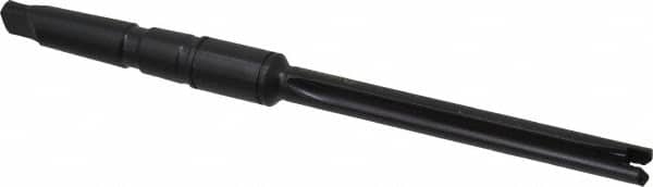 Allied Machine and Engineering - Series 0, 33/64 to 11/16" Diam, 2MT Taper Shank, Straight Flute Spade Drill - 4-1/2" Max Depth, 6-49/64" Body Length, 9-19/32" OAL, Extended Length, Through Coolant - Americas Industrial Supply