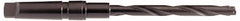 Allied Machine and Engineering - Series Y, 9.5 to 11mm Diam, 2MT Taper Shank, Helical Flute Spade Drill - 111.1mm Max Depth, 167.4mm Body Length, 239.7mm OAL, Extended Length, Through Coolant - Americas Industrial Supply