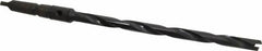 Allied Machine and Engineering - Series 1, 45/64 to 15/16" Diam, 3MT Taper Shank, Helical Flute Spade Drill - 10-3/4" Max Depth, 13-39/64" Body Length, 17-5/32" OAL, Extended Length, Through Coolant - Americas Industrial Supply