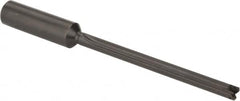 Allied Machine and Engineering - Series Y, 3/8 to 27/64" Diam, 3/4" Diam Straight Shank, Straight Flute Spade Drill - 4-3/8" Max Depth, 5-1/4" Body Length, 7-17/32" OAL, Extended Length, Through Coolant - Americas Industrial Supply