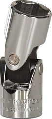 Proto - 3/8" Drive, Standard Hand Socket - 6 Points, 1-27/32" OAL, Alloy Steel, Chrome Finish - Americas Industrial Supply