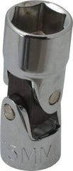 Proto - 3/8" Drive, Standard Hand Socket - 6 Points, 2" OAL, Alloy Steel, Chrome Finish - Americas Industrial Supply