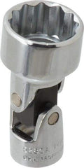 Proto - 7/8", 3/4" Drive, Standard Hand Socket - 12 Points, 2" OAL, Chrome Finish - Americas Industrial Supply