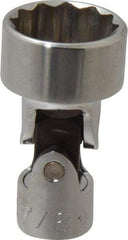 Proto - 7/8", 3/8" Drive, Standard Hand Socket - 12 Points, 2-3/32" OAL, Alloy Steel, Chrome Finish - Americas Industrial Supply