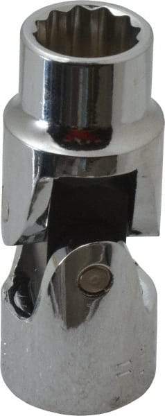 Proto - 9/16", 1/2" Drive, Standard Hand Socket - 12 Points, 2-15/32" OAL, Alloy Steel, Chrome Finish - Americas Industrial Supply