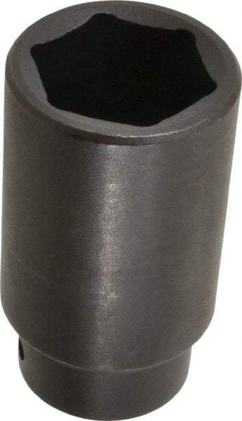 Proto - 1/2" Drive 35mm Deep Impact Socket - 6 Points, 3-1/2" OAL - Americas Industrial Supply