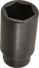 Proto - 1/2" Drive 35mm Deep Impact Socket - 6 Points, 3-1/2" OAL - Americas Industrial Supply