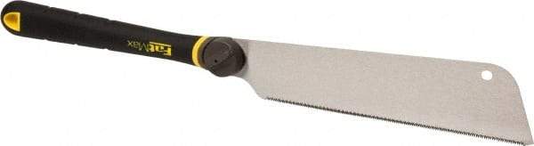 Stanley - 9" Steel Blade Single Edge Pull Saw - Ergonomic Glass-Filled Nylon, ABS, TPE Handle with Cushion Grip, 23-1/2" OAL - Americas Industrial Supply